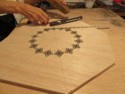 Demonstration of inlaying